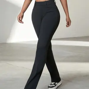 Women's Commuting Pants! High Elasticity & Slim-Fit + Functional Pockets | Perfect for Daily Casual Wear