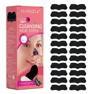 Charcoal Non-Woven Nose Strips, Deep Cleansing Pore Strips for Blackhead Removal, Oil Control & Pore Minimizing, Skincare Essentials