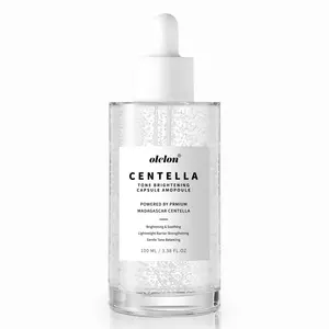 Madagascar Centella Black Rice Ampoule, Hydrating Facial Serum for Brightening and Soothing, 100ml