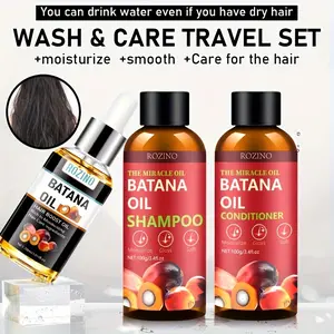 Rozino Keratin Purple Hair Care Set – Shampoo, Conditioner, Mask & Oil!Neutralize Brassiness, Moisturize & Brighten.Ideal for Blonde/Bleached Hair.Transform Your Color!