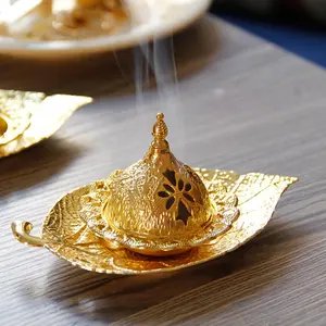 Creative Cup Mat Incense Burner, Luxury Style Multicolor Soothing Aromatherapy, Perfect for Holidays Home Office Desktop Decor Yoga