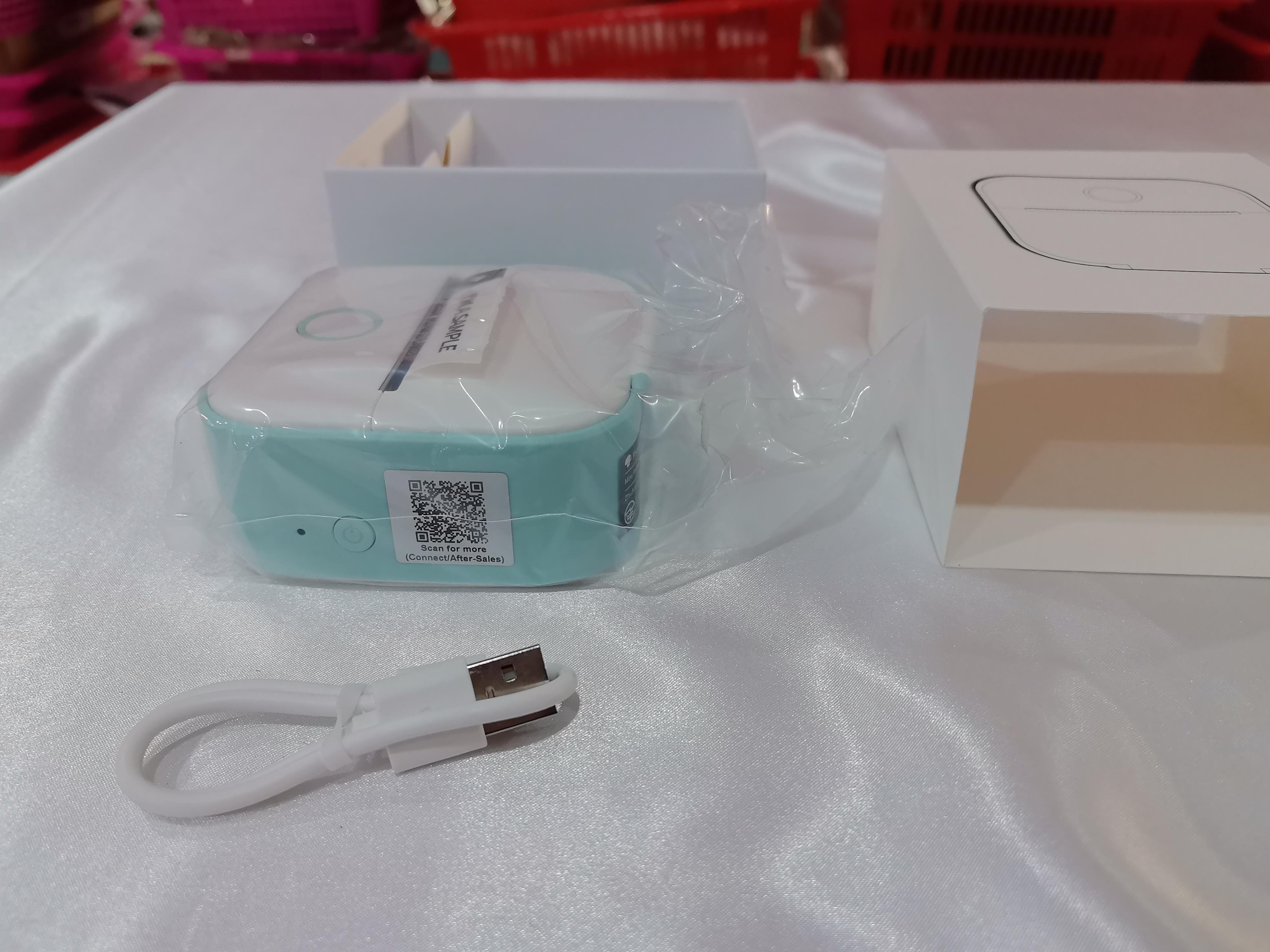 Portable Mini Thermal Label Printer Home Photo Printer Student Wrong Question Printer Bluetooth-compatible Mini Label Printer Price Tag