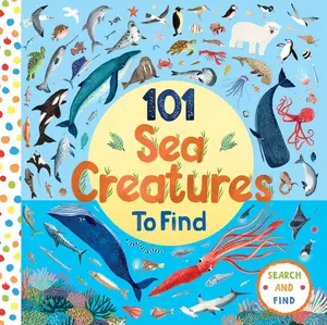 USED-101 Sea Creatures to Find (Board book)