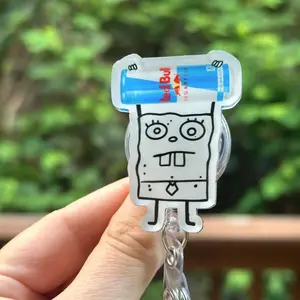Doodle Bob Sugar free Energy Drink - Nurse badge reel, RN, MD, Paramedic, RT, Phlebotomist, healthcare work accessory
