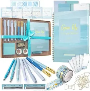 Bible Journaling Kit for Women, Ocean Breeze, Bible Highlighters and Pens No Bleed, Bible Journaling Supplies, Bible Study Kit, Easter Gift ticonderoga  pencil