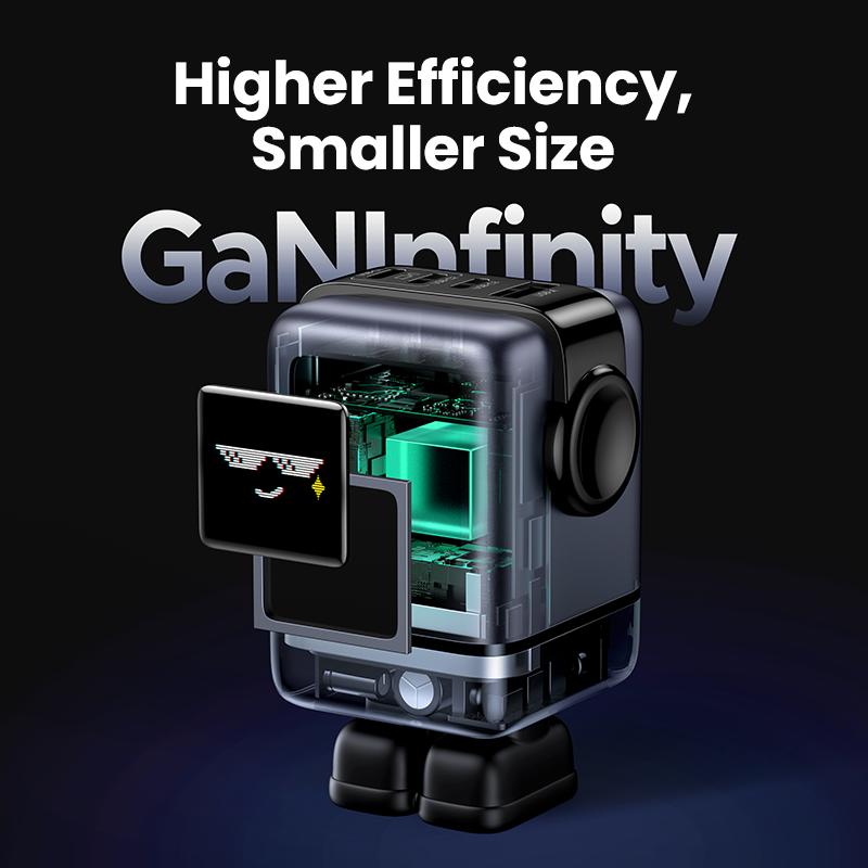 UGREEN Uno 100W/65W/30W/USB C Charger 3/4-Port Robot GaN Fast Charger PPS PD3.0 for iPhone 17 16 15 14 Pro Max, Galaxy S24/S23 Ultra, Fast Charge for Laptop Macbook Air-Black Friday Electronic Charging,TikTokShopBlackFriday ,TikTokShopJumpstartSale