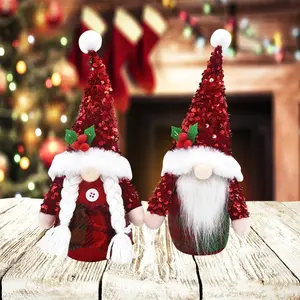 Set of 2 Christmas Decoration Ornaments, Festive Window Display Decorations, Holiday Home & Party Accessories, Perfect for Celebrating Xmas
