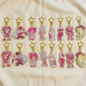 Digital Circus 2.5" double-sided charms