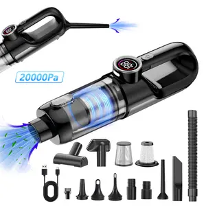 BILOLLY Handheld Car Vacuum Cleaner - 20000Pa Ultra Suction Cordless Mini, 2H Fast Charge Kit with Pet Brush & Hose, Portable Cleaner for Car & Home, Handheld Car Vacuumcleaner, Car Vacuum Kit