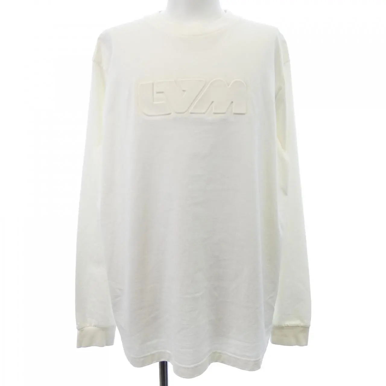 Pre-owned Louis Vuitton Cotton Small Leather Goods Emboss LV Long Sleeve T Shirt
