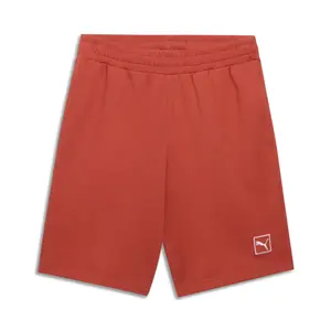 PUMA Mens Essentials Elevated 9 Inch Shorts Casual Bottoms Casual - Red