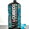 CUBED ICE-GLACIER BLUE-10lb Bag