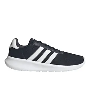 adidas Mens Lite Racer 3 Lace Up Sneakers Shoes Casual - Blue