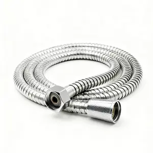 Shower Head Soft Hose Shower Tubing Faucet Flexible Tube, Durable Water Supply Line, Easy Installation Bathroom Accessory