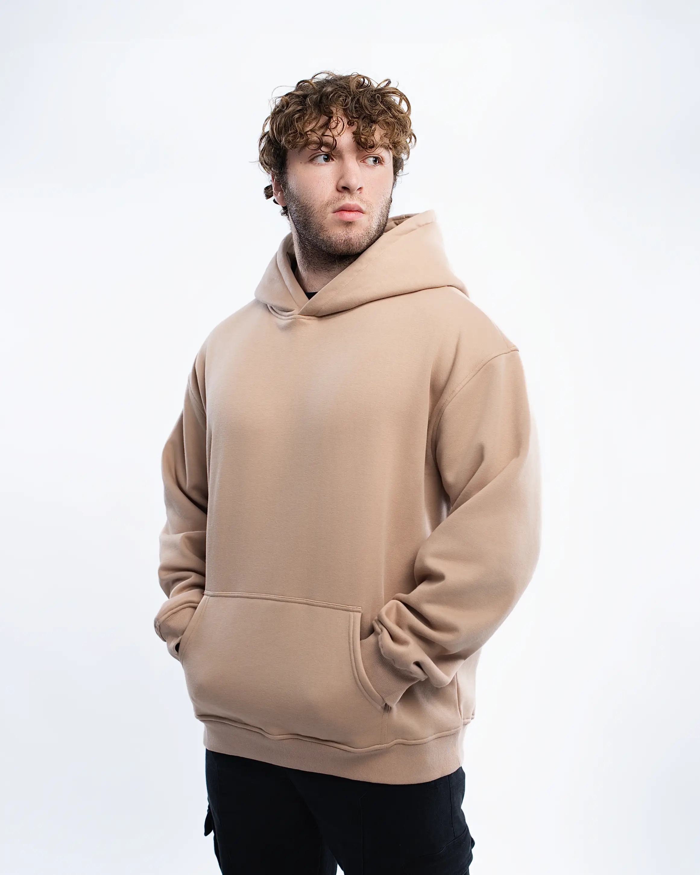 EKKO Blank Hoodie | Polar Fleece | Oversized fit | Men's and Women's Hoodies | Fall Outfits