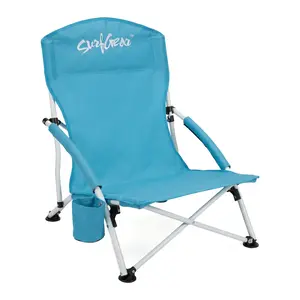 Surfgear Portable Folding Chair – Perfect for Beach Days, Festivals & Backyard Relaxation | Comfortable & Stylish Outdoor Seat Chaise Lounge