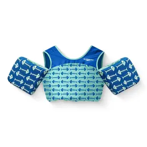 Speedo Splash Jammer Tin Can Swim Club Kids' Life Jacket Vest - Blue Youth Jacket (Size by Weight)