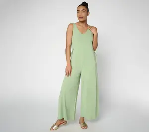 AnyBody Regular Cozy Knit Jersey All-Star Jumpsuit