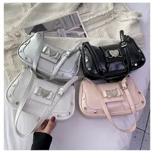 Trendy Korean Style Underarm Bag for Women, Mini Shoulder Crossbody Purse, Chic Minimalist Handbag for Daily Outfit, Travel, Shopping