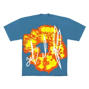 Denim Tears x Offset Set It Off #1 T-shirt (Blue)