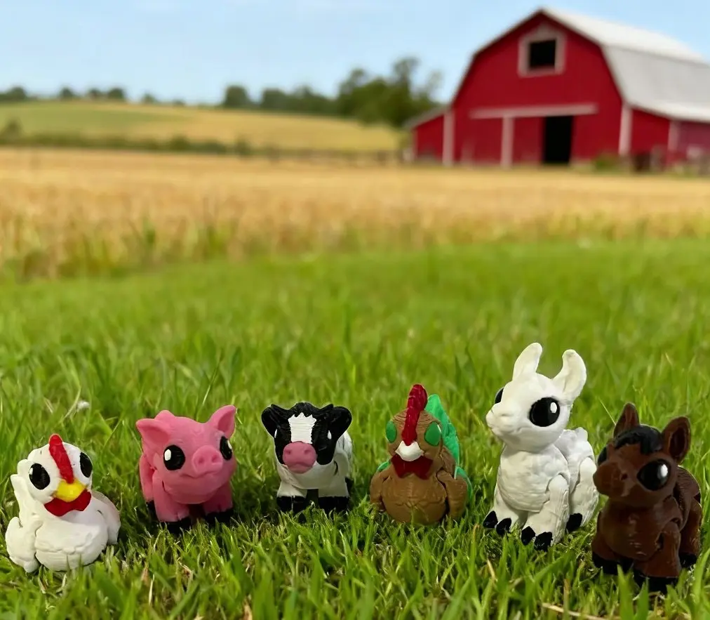 Farm Animal Miniature Collectable Bundle