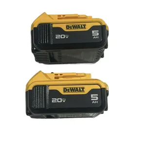 Dewalt 20v MAX Premium lithium- Lon 5.0Ah Battery 2 pack for power tools - phone accessories