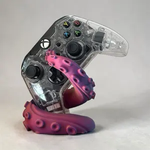Tentacle Controller Stand for Xbox & PlayStation Customizable Colors Unique Design for Gaming Accessories