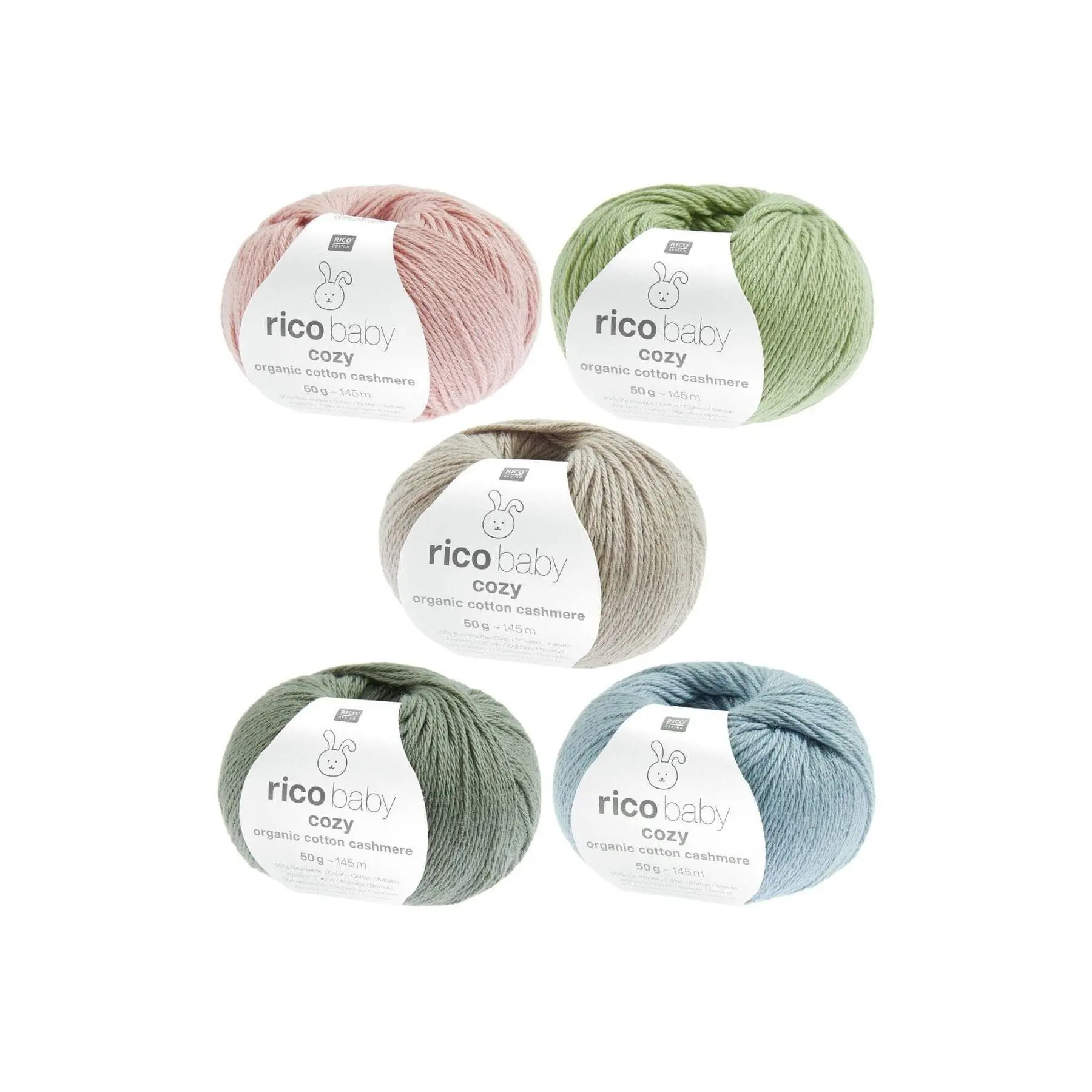 Rico Design Baby Cozy Organic Cotton Cashmere
