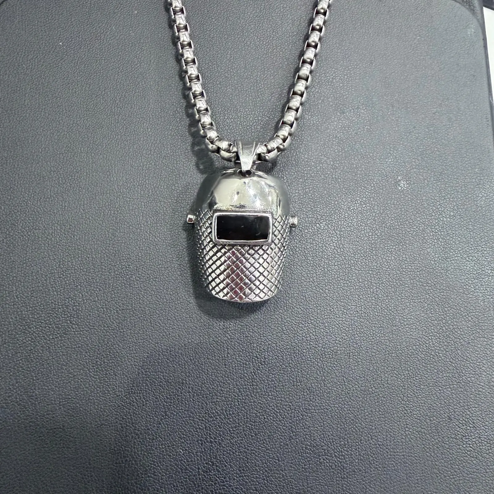 Welding Hood Necklace 60cm*5mm