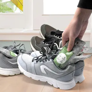 Activated Charcoal Bags Odor Absorber, 12 Pack Bamboo Air Purifying Bag, Moisture Absorber, Natural Car Air Freshener, Shoe Deodorizer, Odor Eliminators For Home, Pet, Closet (6x50g, 6x150g)