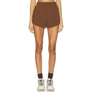 Aviator Nation Essential Club Short in Chocolate