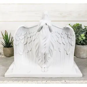 Ebros Heaven Bound Rising Angel Cremation Urn Statue Bottom Load Funeral Supply