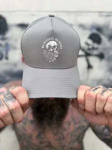 NO TEARS RETRO GREY HAT