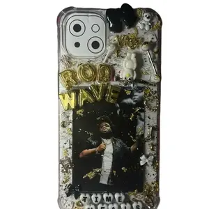Rod wave Virgo Junk case for Iphone 13 w/ spinning charm