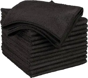 10pcs Microfiber Cleaning Cloth Black , Microfiber Towels for Cars, Premium Wash Cloths, Dusting Cloth Lint Free Cleaning Rags for SUVs, House, Kitchen, Window, Cleaning Supplies12×12"