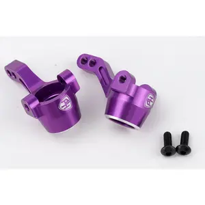 Powerhobby Aluminum Front Steering Knuckles Purple HPI RS4 Sport3