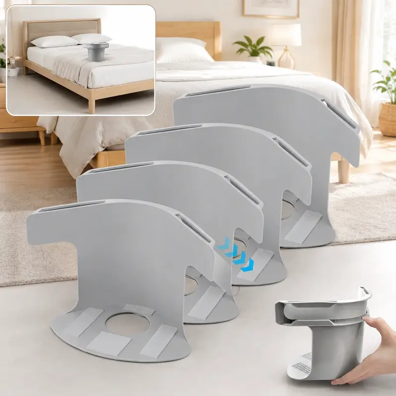 Heavy Duty Bed Sheet Clips - Locking Mattress Corner Holders, Anti-Slip Bedding Fasteners with Easy Installation, Invisible Durable Home Essential Bedding Accessories, Valentine's Gift for Boyfriend
