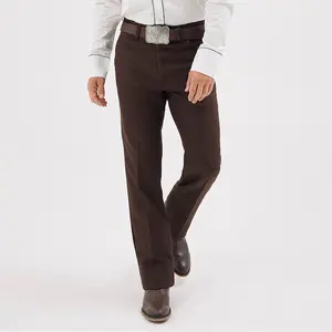 Wangler Wrancher Dresses Jean Brown Color Below the Ankle Jean Material Durability Comfort Distinctive Design