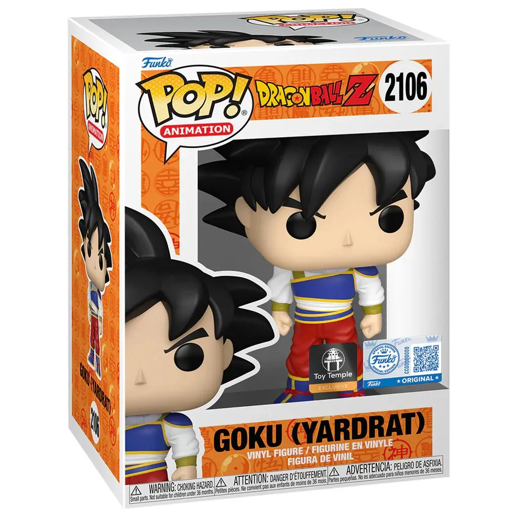 Funko Goku (Yardrat) Dragon Ball Z Series #2106 Collectible Figurine (Toy Temple)