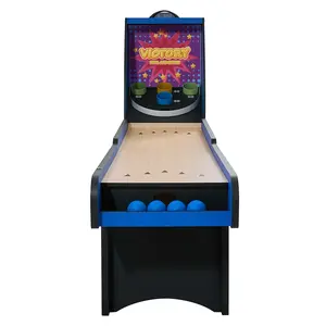 VEVOR 8' Roll and Score Classic Arcade Game Table, Arcade Machine Indoor with Electronic Scorer, Sound, Automatic Ball Return for Adults Kids Family Recreation Game Room, 4 Balls IncludedSummervibes