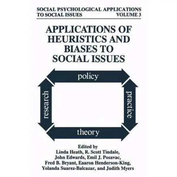 USED-Applications of Heuristics and Biases to Social Issues (Paperback)