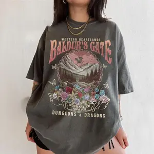 Funny Astarion BG3 Fan Shirt Comfort Colors, Baldur’s Gate High Elf Gaming T-Shirt, Adventure Awaits, Dungeon And Dragon Game Tee