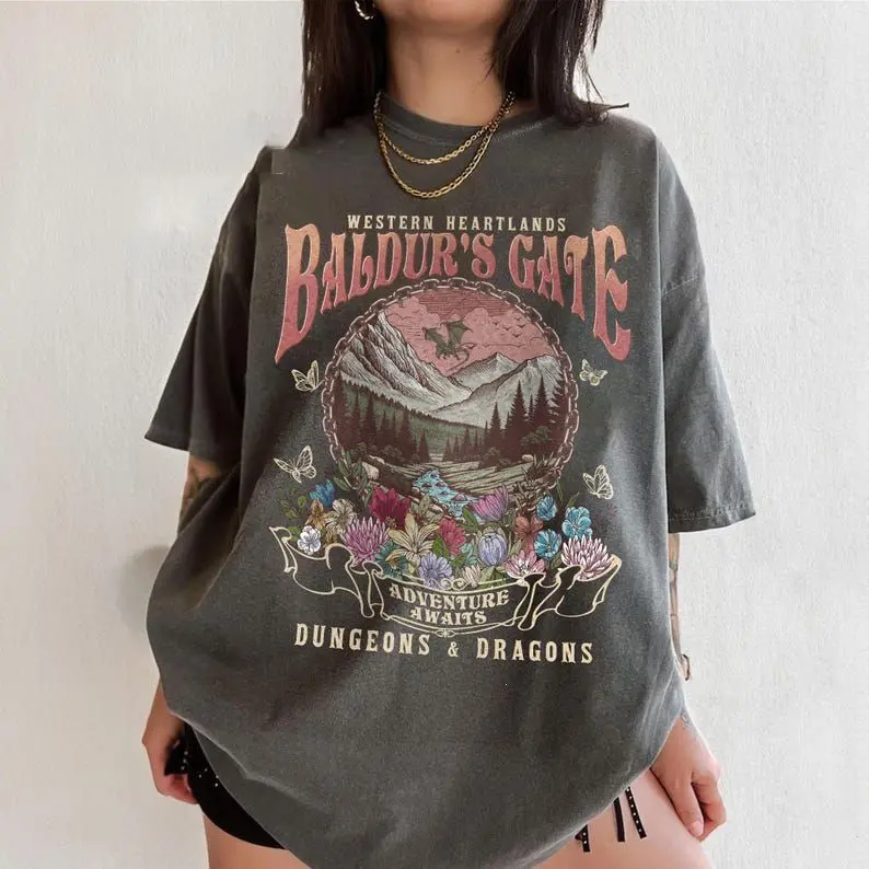 Funny Astarion BG3 Fan Shirt Comfort Colors, Baldur’s Gate High Elf Gaming T-Shirt, Adventure Awaits, Dungeon And Dragon Game Tee