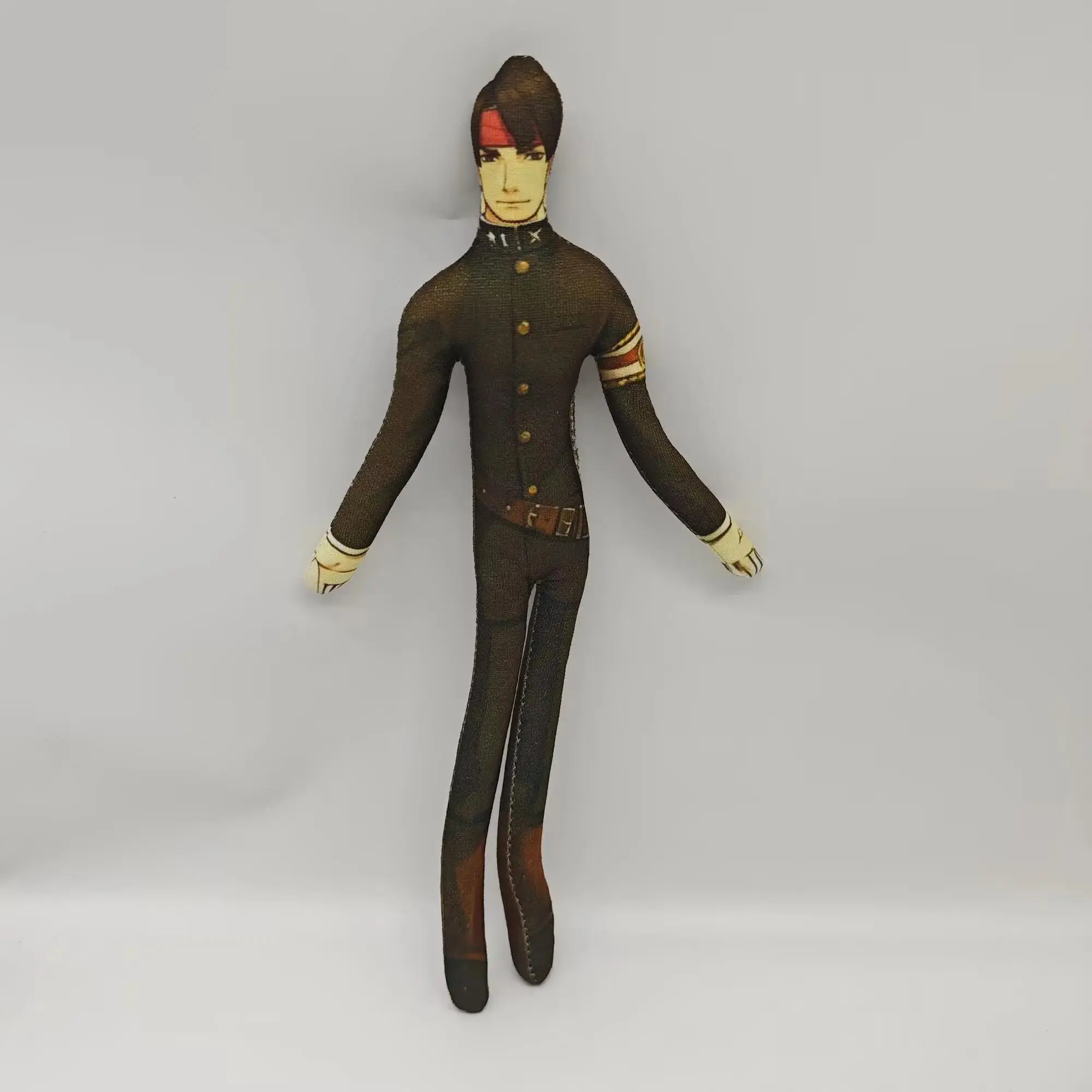 Game Ace Attorney Phoenix Wright Cosplay Plush Doll Mi Miles Edgeworth Body Wire Skeleton Action Stuffed Dolls Accessories Gifts, House Decoration, 28Cm, Anime Decor, Cute Collectibles, House Decor, As Picture Shown, Easy Hanging