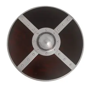 Medieval Viking Quadrant Round Medieval Wooden Round Shield Cosplay Shield Classic Costume shield Menswear Clothing Menswear Clothing