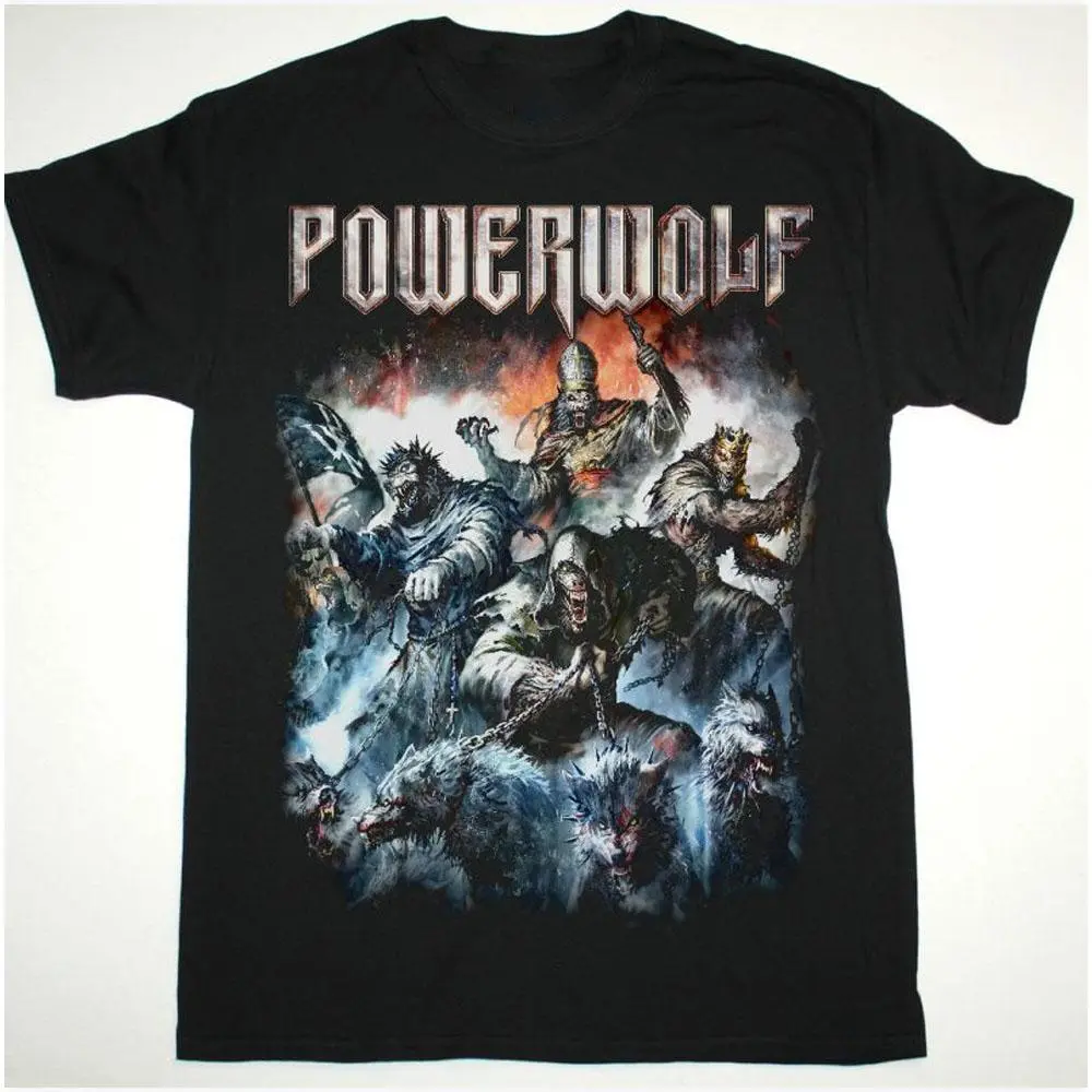 Powerwolf Music Fan Shirt, Symphonic Power Metal Tee, Heavy Cotton Streetwear