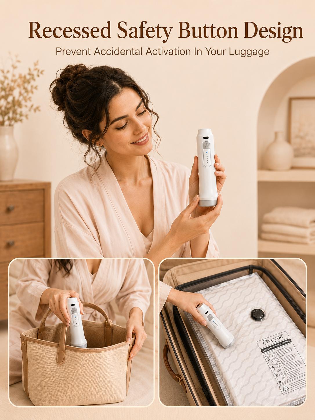 Cordless vacuum pump