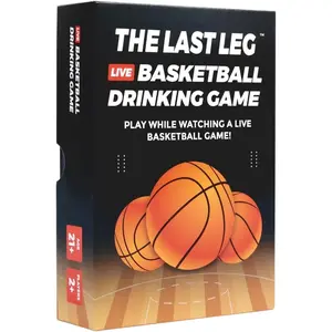 Beer Pressure The Last Leg - Live Basketball Drinking Game. Perfect for Game Days, Tailgates, Parties, and Pre Games.