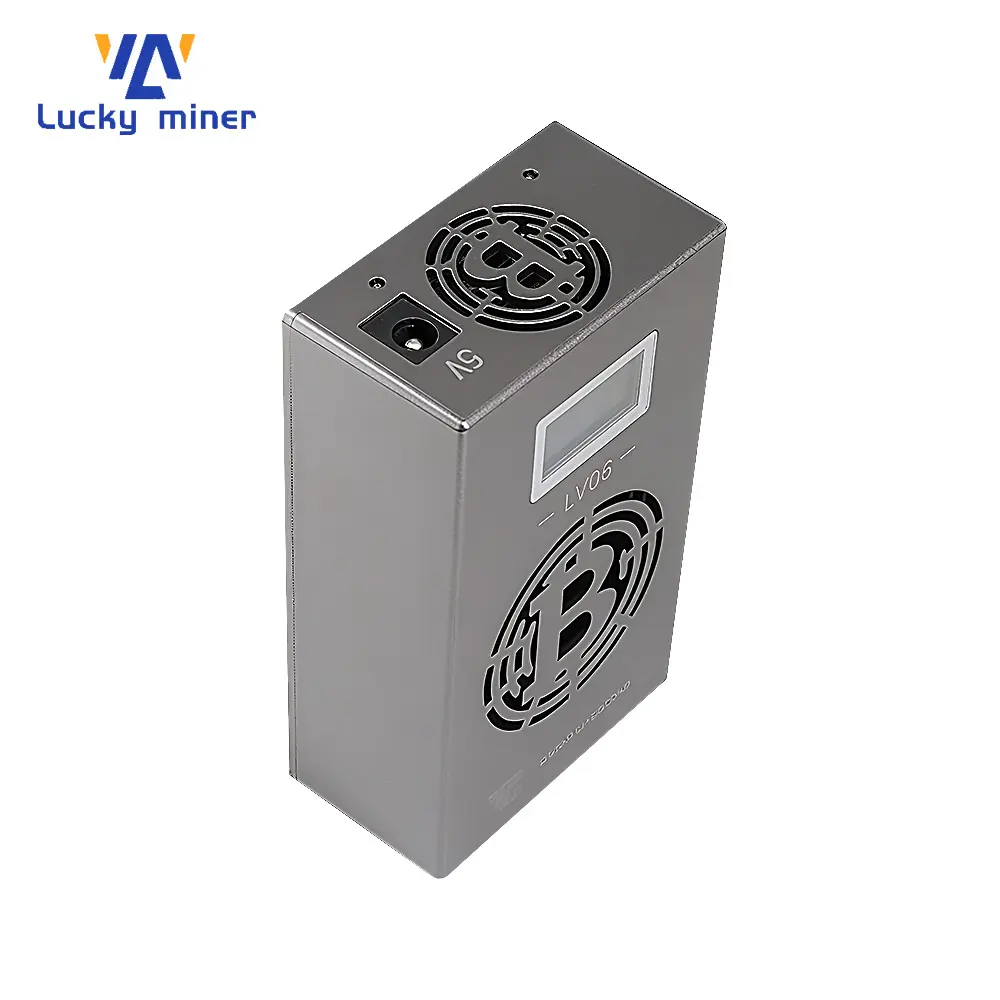 DCE LV06 Silver 500G 13W Ultra Low Power Solo Computing Device, Wi-Fi Enabled, Silent, 100-240V AC Power Supply Unit (PSU) with Remote Management Support