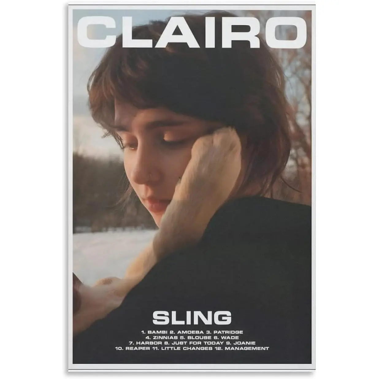 Sling by Clairo Canvas Poster Wall Decorative Art Painting Living Room Bedroom Decoration Gift Unframe-style12x18inch(30x45cm) - Canvas Poster Photo Colorful Print Ornaments Artistic Water Proof